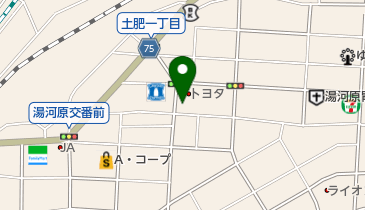 株式会社花泉水の地図画像