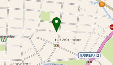 湯河原町 門川会館の地図画像