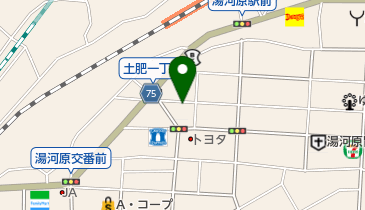 居酒屋にのみや湯河原店の地図画像