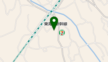 茶光園の地図画像