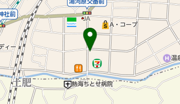 アキヤマ理容室の地図画像