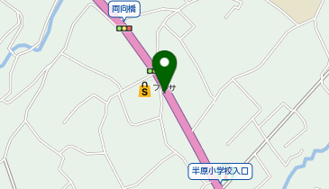 夜はこれからの地図画像
