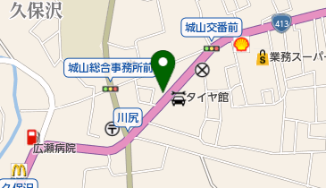 関根クリーニング店 本店の地図画像