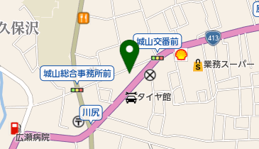 末広精肉店の地図画像