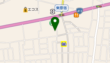 美容室オカベの地図画像