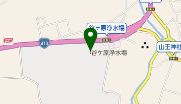 神奈川県出先機関 企業庁 谷ヶ原浄水場の地図画像