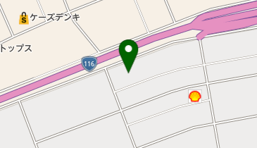 千代田化成株式会社の地図画像