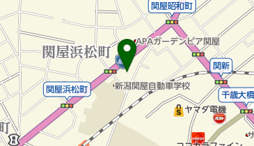 西川治療室の地図画像