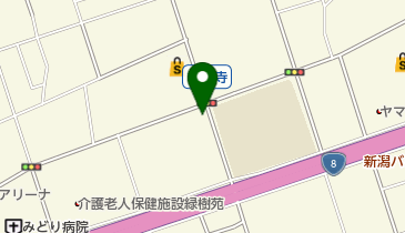 理想科学工業株式会社理想新潟支店の地図画像