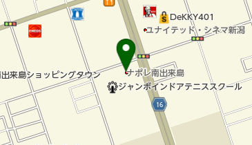 スナップショットの地図画像