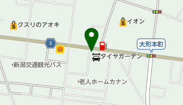 株式会社奥村硝子の地図画像