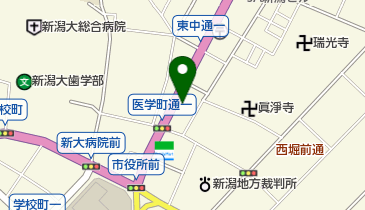 中野化学株式会社の地図画像