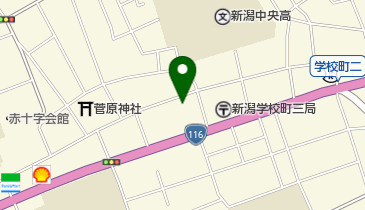 よし仙 学校町店の地図画像