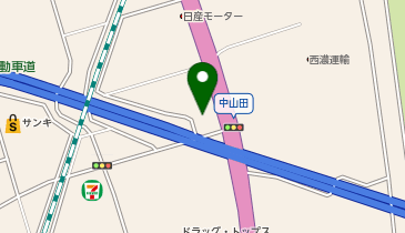 ながさかギャラリーの地図画像