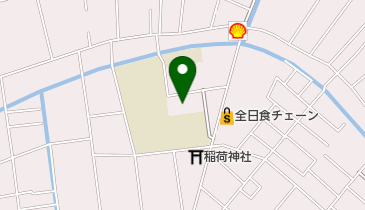 新潟市役所 曽野木地区公民館の地図画像