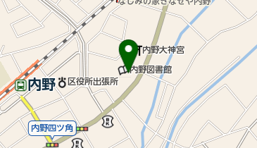 新潟市役所 西地区公民館の地図画像