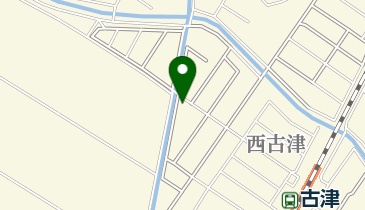 西古津ふれあいセンターの地図画像