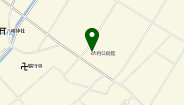 大月公民館の地図画像