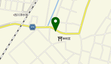 矢島公民館の地図画像