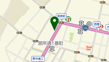 草月流塩田秀いけばな教室の地図画像
