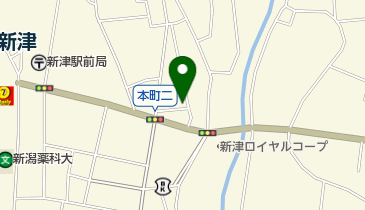 新津そろばん学校の地図画像