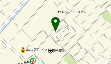 アトラス・カイロプラクティック豊栄の地図画像