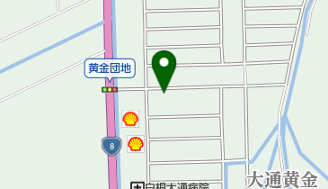大通学童クラブの地図画像