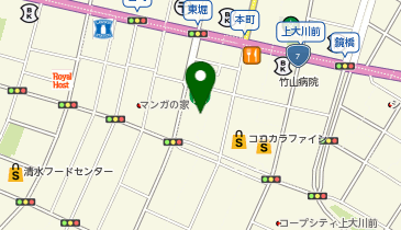 株式会社河合楽器製作所 体育教室の地図画像