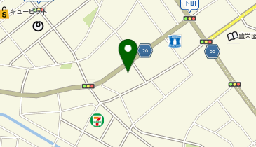 児玉金物店の地図画像