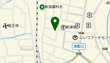 新津観光協会の地図画像