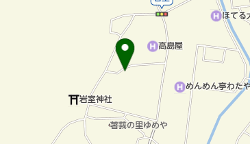 佐野クリーニング店の地図画像