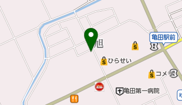 やまとやクリーニング店の地図画像