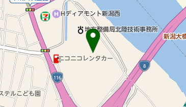 新潟県学校給食会(公益財団法人)の地図画像