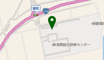 新潟県立教育センターの地図画像