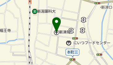 JP労働組合新津支部の地図画像