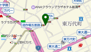 モイスティーヌ万代サロンの地図画像