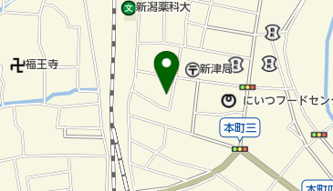 有限会社新津コンタクトの地図画像