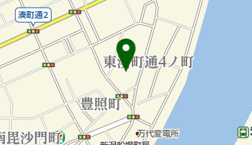 本間自転車店の地図画像