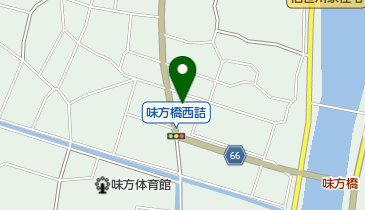 味方モータースの地図画像