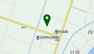 アップル車検センター月潟店の地図画像