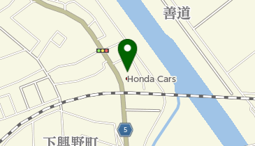 山田自動車整備工場の地図画像