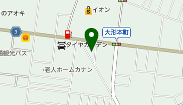 有限会社飯島自動車の地図画像
