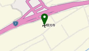 信光寺の地図画像