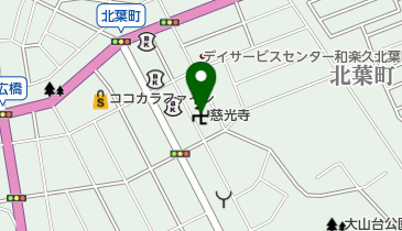 慈光寺の地図画像