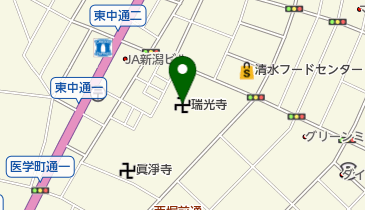 瑞光寺の地図画像