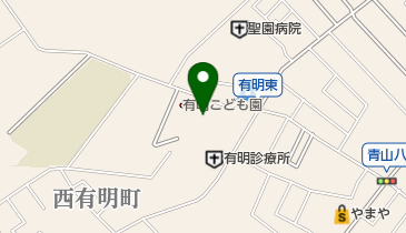 有明児童センターの地図画像