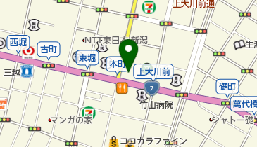 大和証券株式会社新潟支店の地図画像