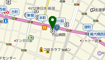 岡三にいがた証券株式会社新潟支店の地図画像