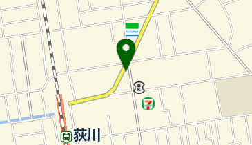 近藤精肉店の地図画像