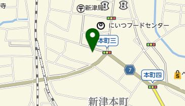 箱岩精肉店の地図画像